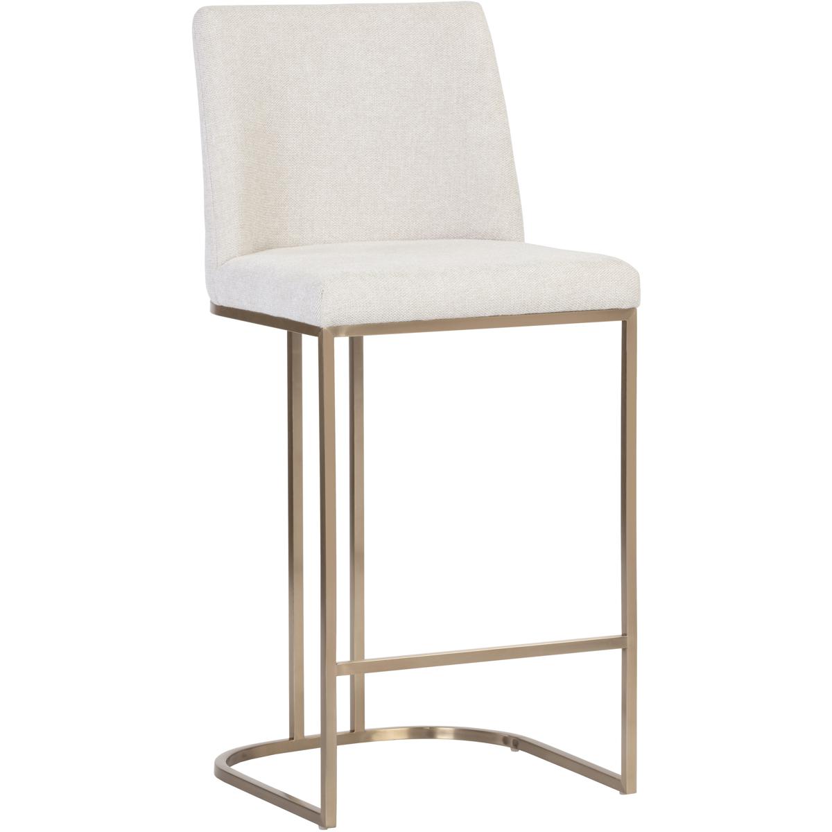 Lighting New York 106181 SUNPAN Rayla 37.5 inch Belfast Oatmeal Counter Stool 106181 - Open Box